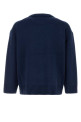 Navy blue acrylic blend Wildlife sweater FOUND (FOFW26SW02674)