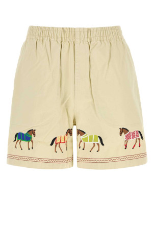 Cream cotton bermuda shorts FOUND (FOPF26SH01012)