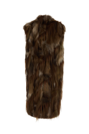 GILET RIT. LUNGO 2 Brown NIMAPELL (GILLUNGVOL)
