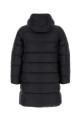 Black nylon Crystallite down jacket Black and white GOLDWIN (GLW26342)