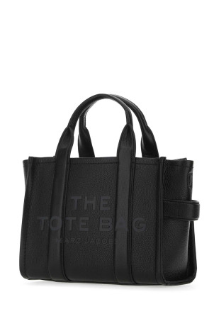 Black leather mini The Tote Bag handbag MARC JACOBS (H009L01SP21)