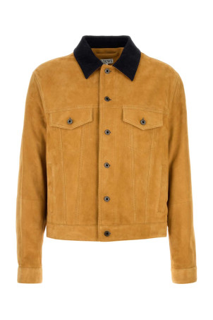 Camel suede jacket Brown LOEWE (H526Y34LBN)