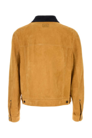 Camel suede jacket Brown LOEWE (H526Y34LBN)