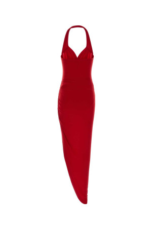 Red jersey dress NORMA KAMALI (KK3223PL383)