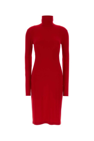 Red jersey dress NORMA KAMALI (KK3263PL112)