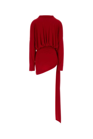 Red jersey mini dress NORMA KAMALI (KK3263PLU69)