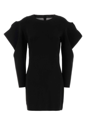 Black jersey mini dress NORMA KAMALI (KK3263PLV37)
