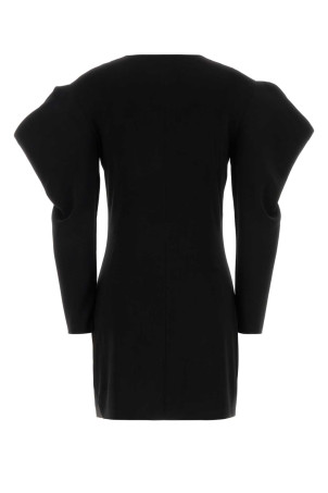Black jersey mini dress NORMA KAMALI (KK3263PLV37)