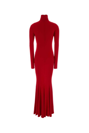 Red jersey long dress NORMA KAMALI (KK4233PL251)
