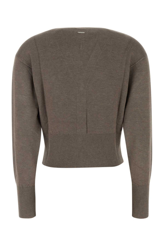 Mud stretch viscose blend cardigan CALVIN KLEIN COLLECTION (LV044H307G)