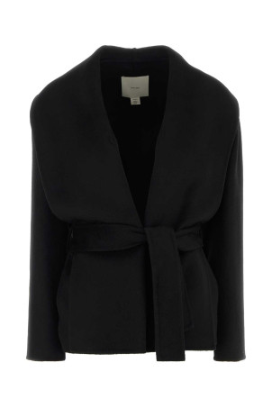 Black wool blend jacket CALVIN KLEIN COLLECTION (LV044H518G)