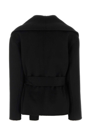 Black wool blend jacket CALVIN KLEIN COLLECTION (LV044H518G)