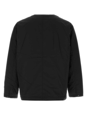 Black polyester blend down jacket NANAMICA (S26FA048E)