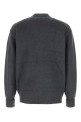 Dark grey wool blend cardigan NANAMICA (S26FA056E)