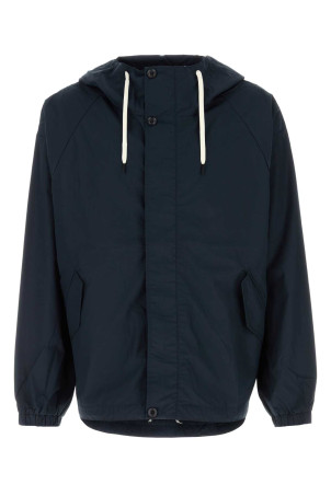 Navy blue polyester blend jacket Black NANAMICA (S26FA073E)