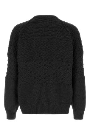 Black polyester sweater NANAMICA (S26FJ078E)