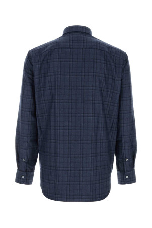 Embroidered flannel shirt BRIONI (SCAY0LO4AGX)