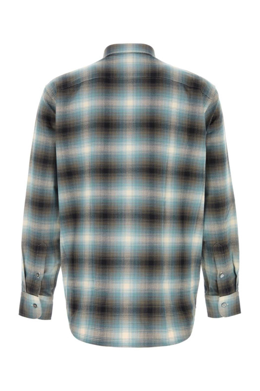 Embroidered flannel shirt BRIONI (SCAY0LOE008)