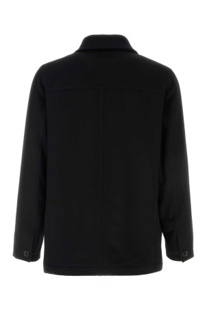 Black cashmere blend overshirt BRIONI (SGS70L0Z309)