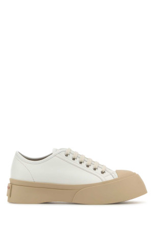White leather Pablo sneakers White MARNI (SNZU002002P7226)