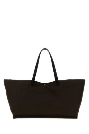 Dark brown canvas Idaho shopping bag THE ROW (W1592MW011L72T)