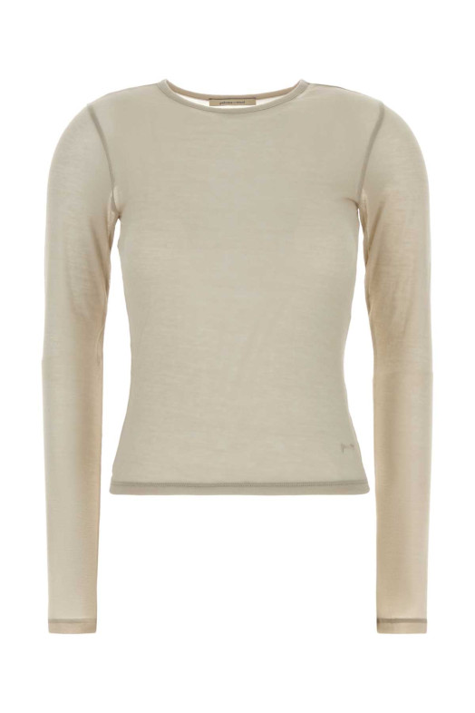 Sand cotton blend Hira t-shirt PALOMA WOOL (XDME06)