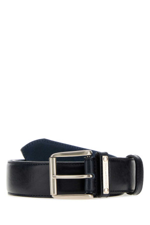 Midnight blue leather belt PALOMA WOOL (XL0006)