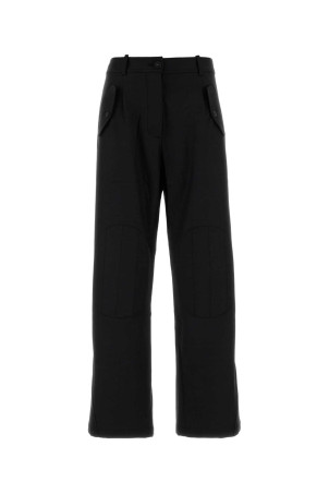 Slate stretch gabardine Figma palazzo pant PALOMA WOOL (XV1301)