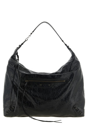 'Hobo Le City' large shoulder bag Black