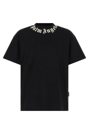 Black 'Neck Logo Regular' t-shirt Black