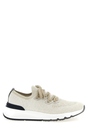Knitted sneakers Beige