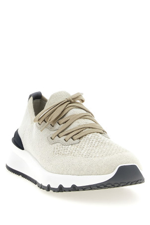 Knitted sneakers Beige