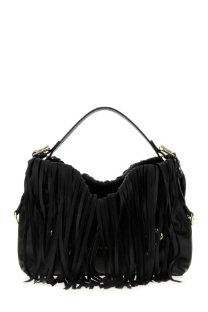 Black leather small Voyou bucket bag GIVENCHY (BB518PB2MN)