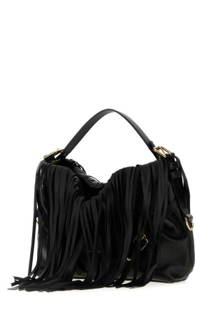 Black leather small Voyou bucket bag GIVENCHY (BB518PB2MN)