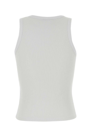 White stretch cotton tank top White GIVENCHY (BW70FPP7BR)
