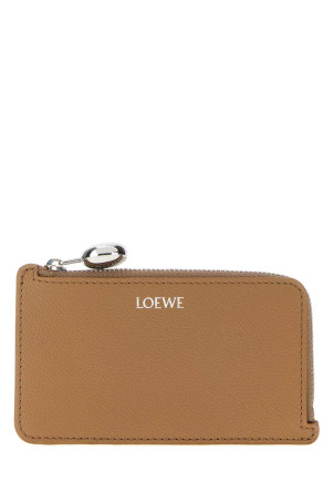 Camel leather card holder LOEWE (CANBZ40X03)