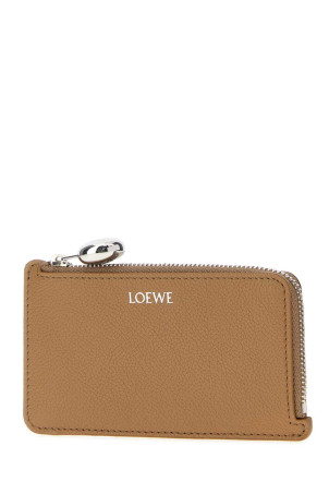 Camel leather card holder LOEWE (CANBZ40X03)