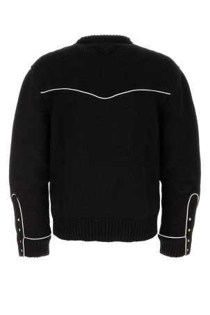 Black wool sweater Black PRADA (UMF074SOOO17OV)