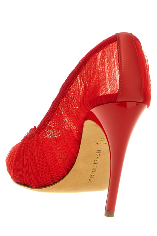 Туфли из тюля Красные NENSI DOJAKA (ND23FWSC41010ARED) Туфли из тюля Красные NENSI DOJAKA (ND23FWSC41010ARED)