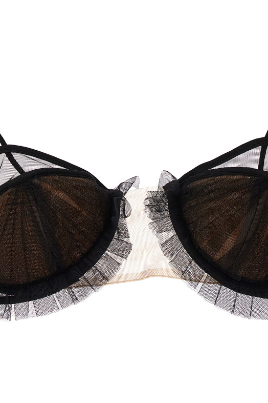 'Exploding Flower' bra Black   'Exploding Flower' bra Black