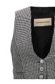 Houndstooth vest White/Black Houndstooth vest White/Black