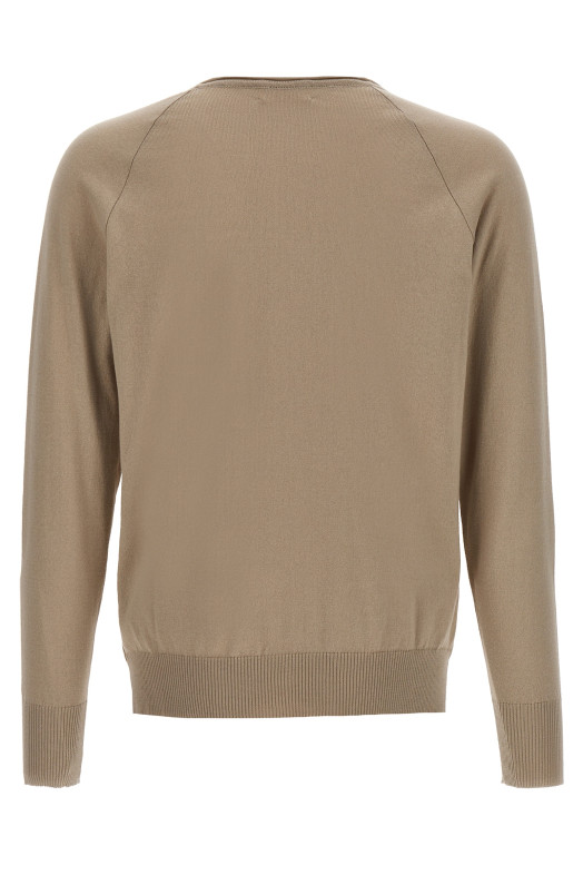 Хлопковый свитер Бежевый MA'RY'YA (YIK021A3)