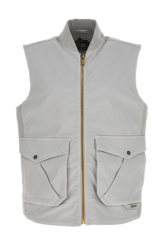 Майка из канваса Серая OBJECTS IV LIFE (OBJ00220816PALGRY)