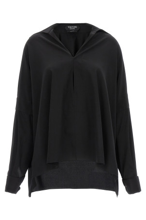 Сорочка з крепдешину Чорна TOM FORD (CA3252FAX1092LB999) Сорочка з крепдешину Чорна TOM FORD (CA3252FAX1092LB999)
