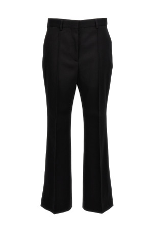 Wool flare pants Black   Wool flare pants Black