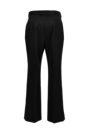 Wool flare pants Black   Wool flare pants Black