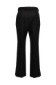Wool flare pants Black   Wool flare pants Black