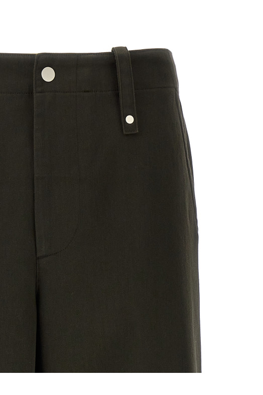 Штани з габардину Коричневі BURBERRY (8076645OTTER)