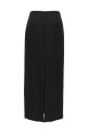 Long skirt back slit Black   Long skirt back slit Black