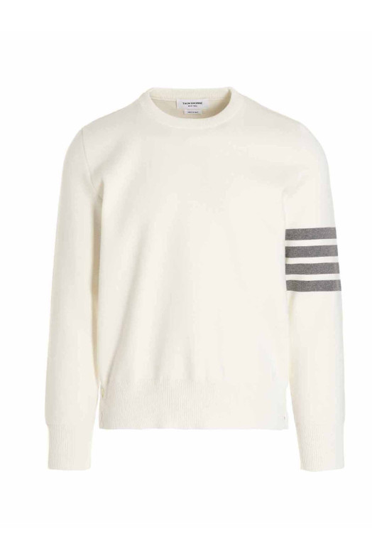 Свитер «4 bar» Белый THOM BROWNE (MKA202A00219100)
